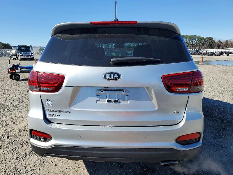 2019 Kia Sorento VIN 5XYPG4A56KG594201 COPART salvage auction — FRONT END, Nc - Salvage Certificate Of Title, sold $2,900 on 2026-07-06 (photo 6)