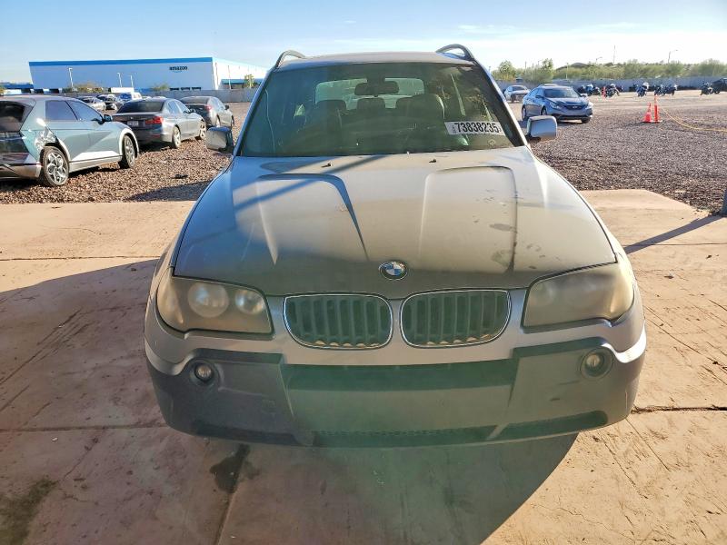 2005 BMW X3 VIN WBXPA93485WD07201 COPART salvage auction — MINOR DENT/SCRATCHES, Az - Certificate Of Title, sold $600 on 2026-07-28 (photo 5)