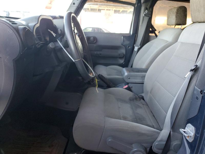 2008 Jeep Wrangler / VIN 1J4GA64148L519333 COPART salvage auction — FRONT END, CA - SALVAGE CERTIFICATE, sold $2,600 on 2026-07-09 (photo 7)
