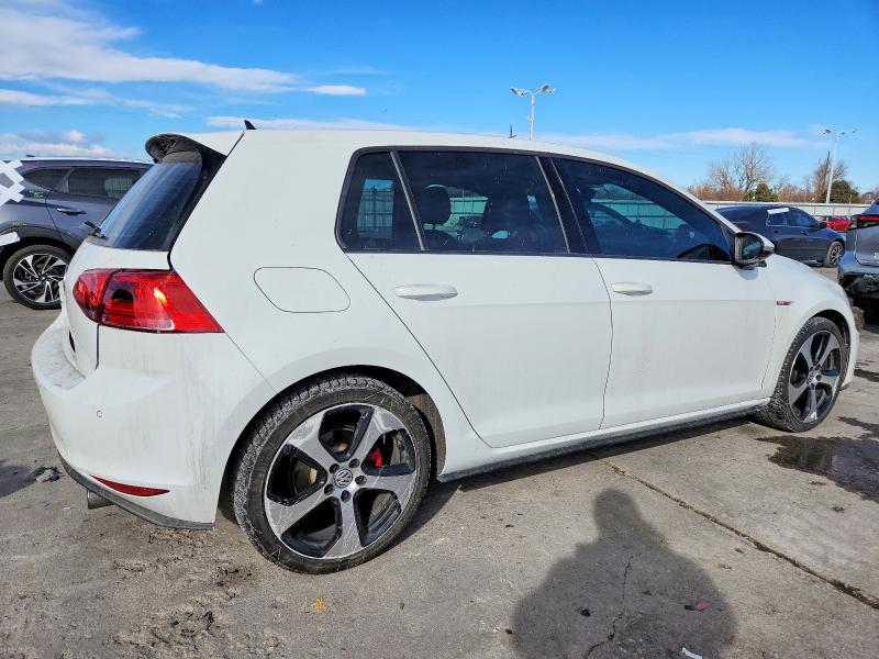 2015 Volkswagen Gti VIN 3VW5T7AU0FM075503 COPART salvage auction — REAR END, Co - Salvage Title, sold $2,950 on 2026-08-05 (photo 3)
