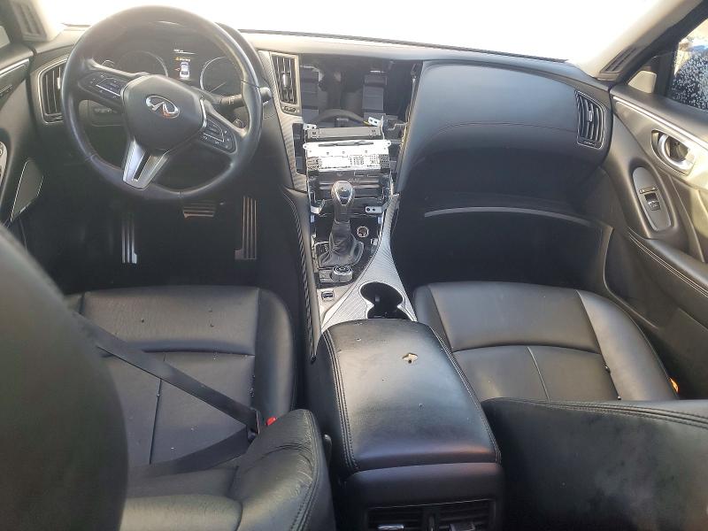 2021 Infiniti Q50 VIN JN1FV7DR6MM880782 COPART salvage auction — SIDE, NY - MV-907A SALVAGE CERTIFICATE, sold $13,000 on 2026-07-27 (photo 8)