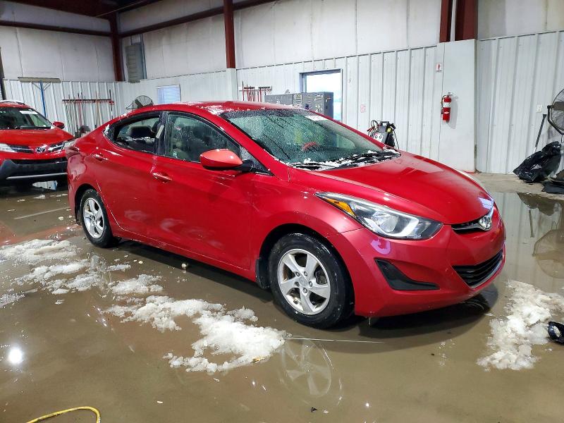 2015 Hyundai Elantra VIN KMHDH4AE6FU380079 COPART salvage auction — VANDALISM, Ar - Cert Of Title-Salvage, sold $475 on 2026-07-08 (photo 4)