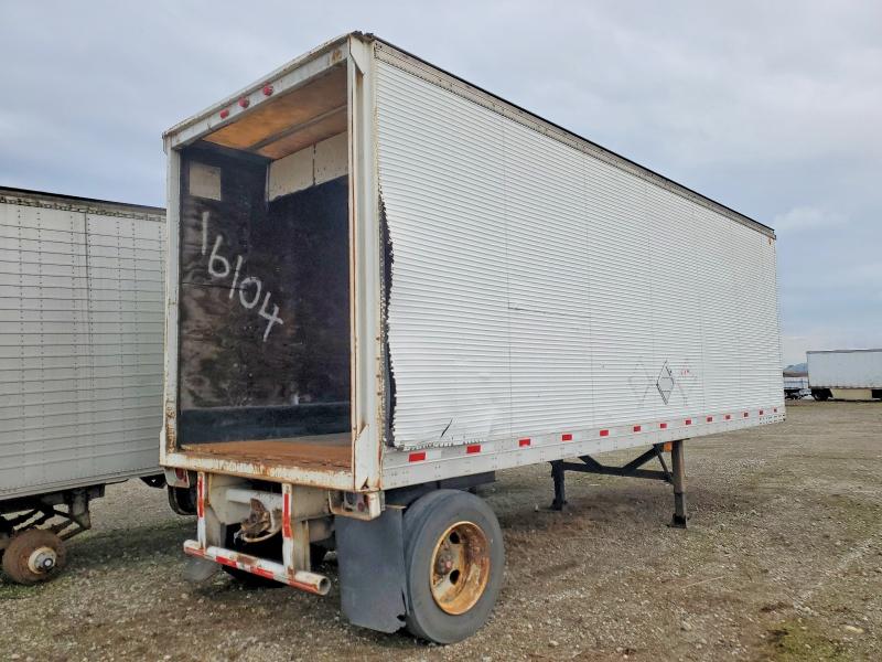 1995 Utility Trailer VIN 1H2V0281XSE053803 COPART salvage auction — REAR END, IL - DIS/DLR/EXP ONLY CLEAN TITLE, sold $1,000 on 2026-07-08 (photo 4)