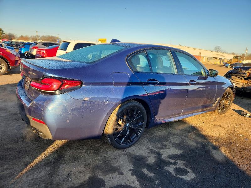 2023 BMW 5er VIN WBA13BK00PCM25650 COPART salvage auction — UNDERCARRIAGE, CT - CERT OF TITLE-SALVAGE, sold $32,750 on 2026-07-10 (photo 3)