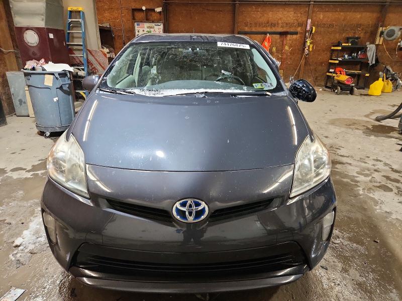 2012 Toyota Prius VIN JTDKN3DU5C5418473 COPART salvage auction — SIDE, PA - CERTIFICATE OF SALVAGE, sold $175 on 2026-07-30 (photo 5)