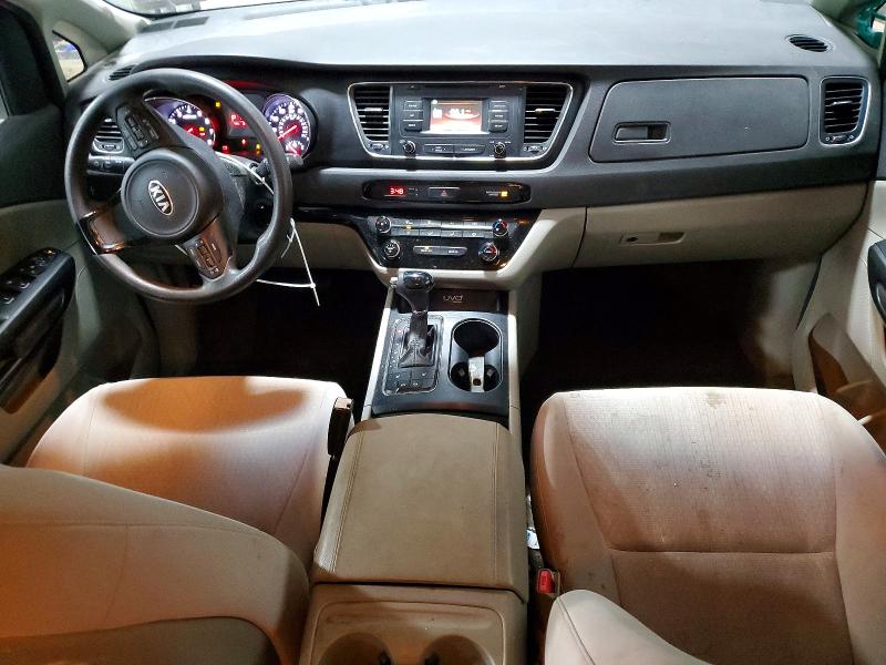 2016 Kia SEDONA VIN KNDMB5C18G6129348 COPART salvage auction — SIDE, Salvage Title, sold $2,150 on 2026-07-15 (photo 8)