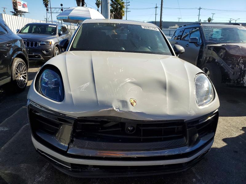 2025 Porsche Macan VIN WP1AA2A57SLB01477 COPART salvage auction — FRONT END, Ca - Salvage Certificate, sold $20,200 on 2026-07-31 (photo 5)