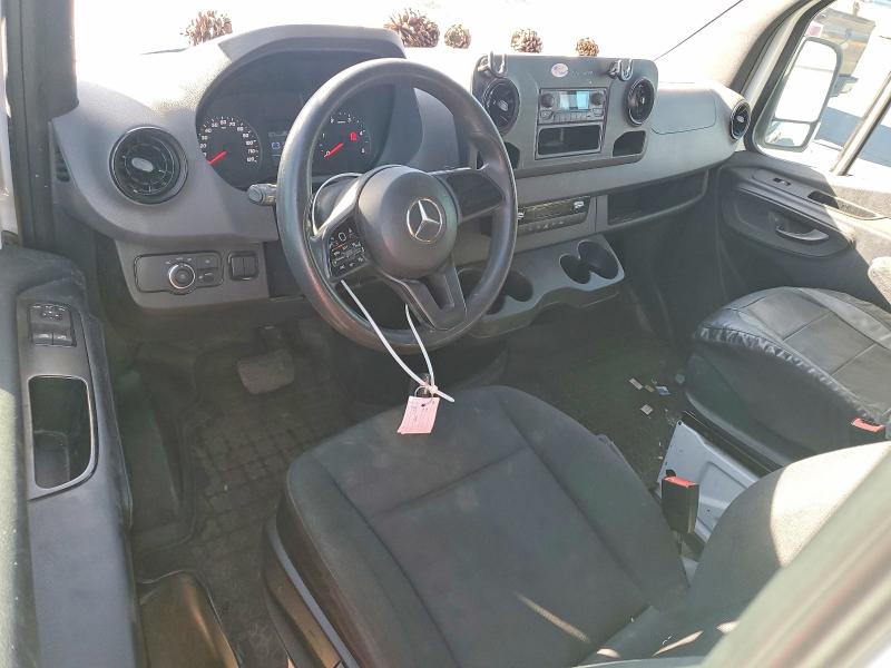 2021 Mercedes-benz Sprinter VIN W1Y4EBHY1MT057087 COPART salvage auction — MECHANICAL, TX - SALVAGE VEHICLE TITLE, sold $7,100 on 2026-10-07 (photo 8)