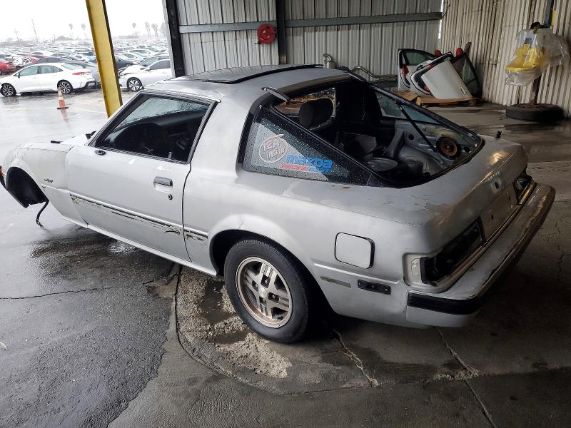 1984 Mazda Rx-7 VIN JM1FB3319E0807750 COPART salvage auction — STRIPPED, CA - DIS/DLR/EXP ONLY CLEAN TITLE, sold $225 on 2026-07-20 (photo 2)