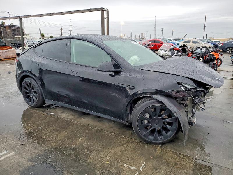 2022 Tesla Model y VIN 7SAYGAEE1NF488721 COPART salvage auction — FRONT END, Ca - Salvage Certificate, sold $7,600 on 2026-08-28 (photo 4)