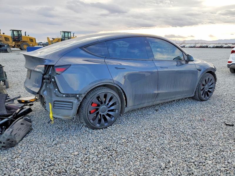2023 Tesla Model y VIN 7SAYGDEF3PF702346 COPART salvage auction — FRONT END, Co - Public - Salvage Title, sold $12,100 on 2026-07-21 (photo 3)