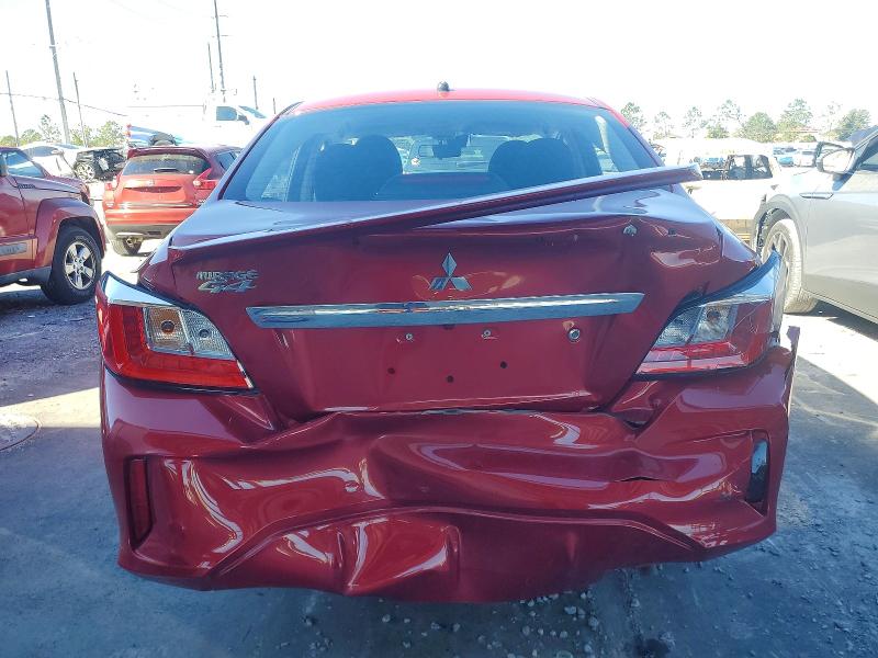 2024 Mitsubishi Mirage VIN ML32FUFJ2RHF19666 COPART salvage auction — REAR END, FL - CERTIFICATE OF DESTRUCTION, sold $2,850 on 2026-07-10 (photo 6)