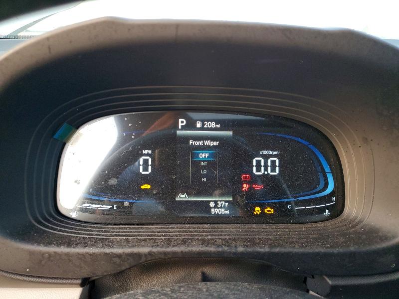 2023 Hyundai Venue VIN KMHRC8A34PU250734 COPART salvage auction — FRONT END, Id - Salvage Certificate Of Title, sold $1,600 on 2026-07-28 (photo 9)