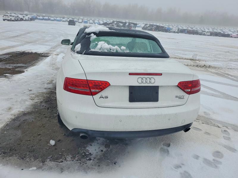 2011 Audi A5 VIN WAUVFAFH6BN005729 COPART salvage auction — FRONT END, Nj - Cert Of Title-Salvage, sold $375 on 2026-07-24 (photo 6)