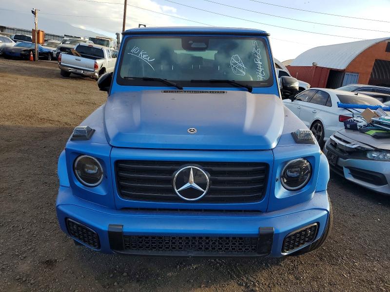 2025 Mercedes-benz G-class VIN W1NWM0AB4SX024884 COPART salvage auction — UNDERCARRIAGE, HI - CERTIFICATE OF SALVAGE, sold $58,000 on 2026-07-20 (photo 5)