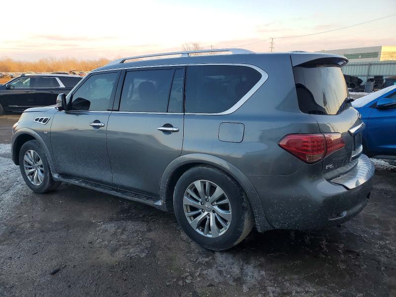 2017 Infiniti Qx80 VIN JN8AZ2NE7H9150483 COPART salvage auction — MINOR DENT/SCRATCHES, Mi - Certificate Of Title, sold $4,800 on 2026-07-29 (photo 2)