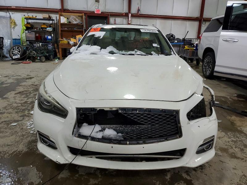 2015 Infiniti Q50 VIN JN1BV7AR3FM418749 COPART salvage auction — ALL OVER, De - Parts Only - No Title, sold $450 on 2026-07-21 (photo 5)