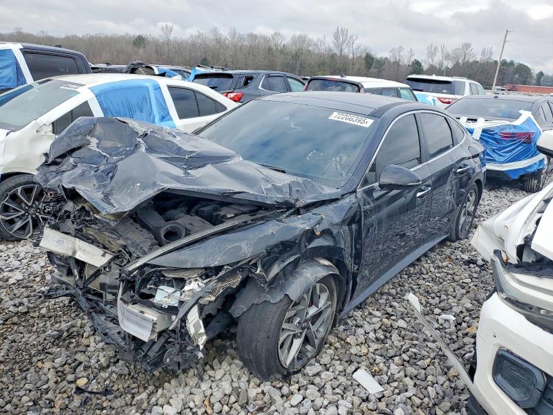 2021 Hyundai Sonata VIN 5NPEF4JA9MH078904 COPART salvage auction — FRONT END, Ms - Cert Of Title-Salvaged, sold $3,491 on 2026-07-30 (photo 1)