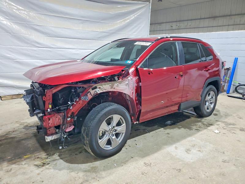 2025 Toyota Rav4 VIN 2T3P1RFV1SW590761 COPART salvage auction — FRONT END, Nh - Cert Of Title-Salvage, sold $9,700 on 2026-07-02 (photo 1)