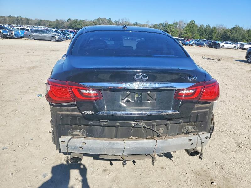 2019 Infiniti Q70 VIN JN1BY1AP8KM505513 COPART salvage auction — FRONT END, Fl - Cert Of Title Slvg Rebuildable, sold $1,400 on 2026-07-04 (photo 6)
