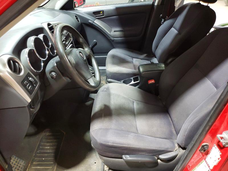 2005 Pontiac Vibe VIN 5Y2SL63875Z455127 COPART salvage auction — FRONT END, Pa - Certificate Of Salvage, sold $500 on 2026-07-24 (photo 7)