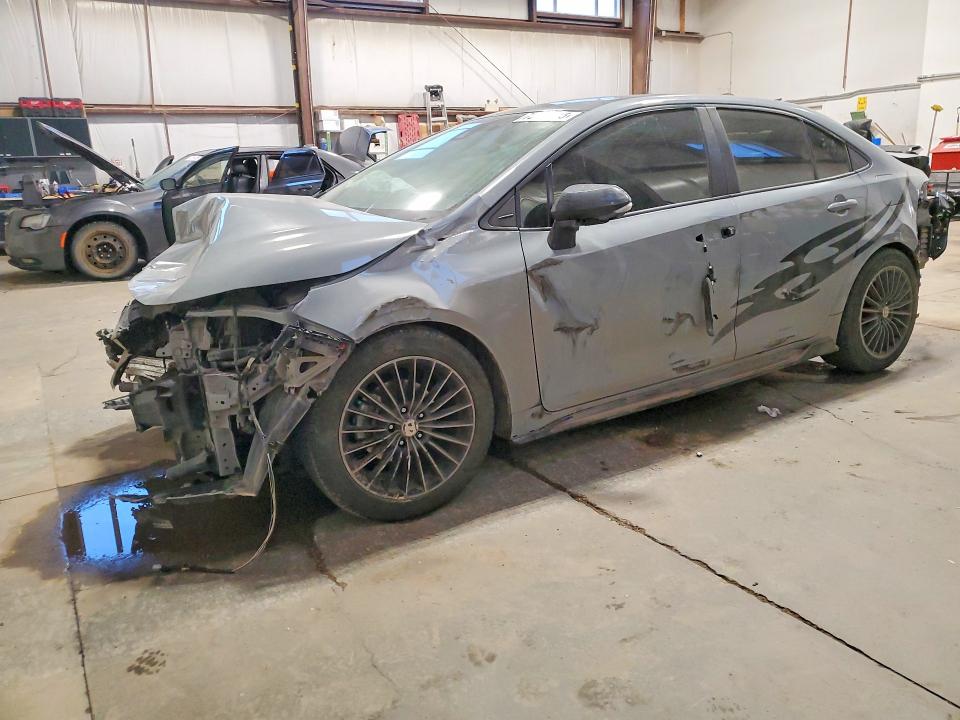 2021 Toyota Corolla VIN 5YFB4MBE6MP078162 COPART salvage auction — REAR END, AB - BOS - SALVAGE, sold $3,650 on 2026-07-02 (photo 1)