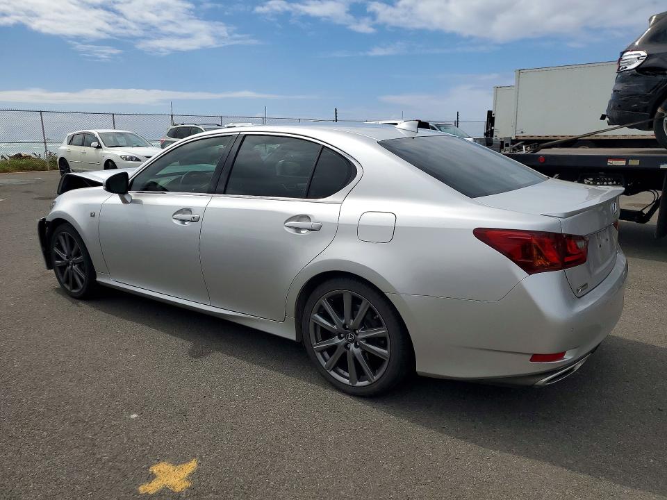 2015 Lexus Gs VIN JTHBE1BL1FA001120 COPART salvage auction — FRONT END, Hi - Certificate Of Salvage, sold $3,150 on 2026-07-27 (photo 2)