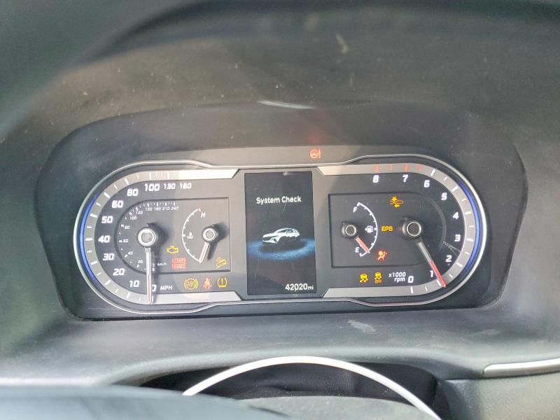2023 Hyundai Tucson VIN 5NMJBCAE2PH288625 COPART salvage auction — FRONT END, Nv - Salvage Title, sold $3,300 on 2026-07-02 (photo 9)