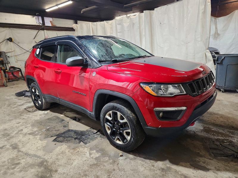 2017 Jeep Compass VIN 3C4NJDDB1HT674534 COPART salvage auction — FRONT END, Pa - Certificate Of Salvage, sold $1,700 on 2026-07-02 (photo 4)