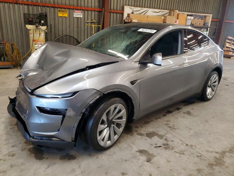 2026 Tesla Model y VIN 7SAYGDEE1TF330121 COPART salvage auction — FRONT END, Ca - Salvage Certificate, sold $23,000 on 2026-08-03 (photo 1)