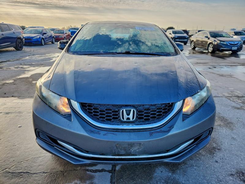 2013 Honda Civic VIN 19XFB2F53DE238862 COPART salvage auction — HAIL, Tx - Certificate Of Title, sold $775 on 2026-07-09 (photo 5)