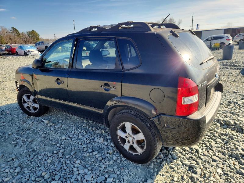 2005 Hyundai Tucson VIN KM8JM12B25U234262 COPART salvage auction — FRONT END, Nc - Salvage Certificate Of Title, sold $250 on 2026-07-08 (photo 2)