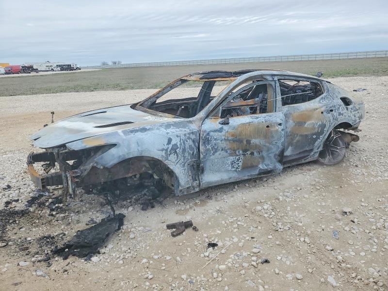 2018 Kia Stinger VIN KNAE55LC6J6027774 COPART salvage auction — BURN, ID - SALVAGE CERTIFICATE OF TITLE, sold $60 on 2026-07-16 (photo 1)