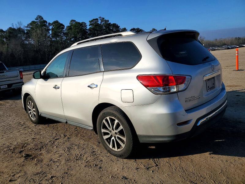 2015 Nissan Pathfinder VIN 5N1AR2MNXFC608655 COPART salvage auction — FRONT END, La - Cert Of Title-Salvage, sold $625 on 2026-07-02 (photo 2)
