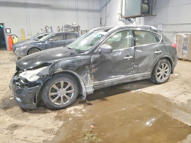 2012 Infiniti Ex VIN JN1AJ0HR0CM452647 COPART salvage auction — FRONT END, Qc - Irrecuperable, sold $325 on 2026-07-09 (photo 1)