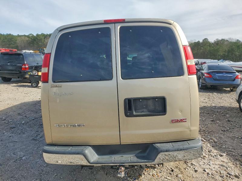 2007 Gmc Savana VIN 1GDFG15T871112446 COPART salvage auction — UNDERCARRIAGE, Ms - Cert Of Title-Salvaged, sold $950 on 2026-07-10 (photo 6)