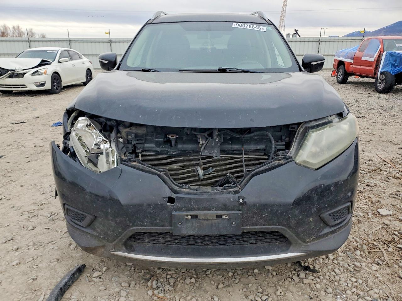 2014 Nissan Rogue Sport VIN 5N1AT2MK8EC756390 COPART salvage auction — Front End, UT - SALVAGE CERTIFICATE, sold $825 on 2026-06-26 (photo 5)