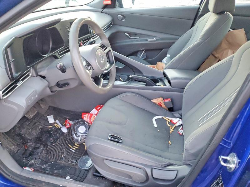 2023 Hyundai Elantra VIN 5NPLM4AG1PH104871 COPART salvage auction — REAR END, Id - Salvage Certificate Of Title, sold $2,450 on 2026-07-14 (photo 7)