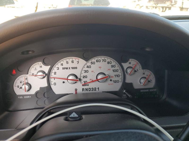 2003 Mercury Mountaineer VIN 4M2DU86W03ZJ08435 COPART salvage auction — FRONT END, Tn - Salvage Certificate, sold $425 on 2026-07-09 (photo 9)