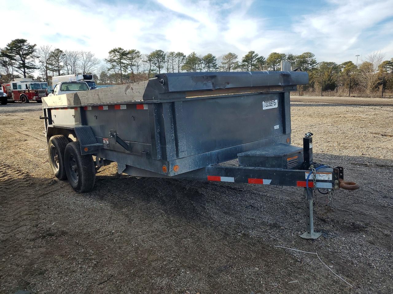 2025 Load Trail Unknown VIN 3ESDT1423S4000664 — COPART salvage auction photo