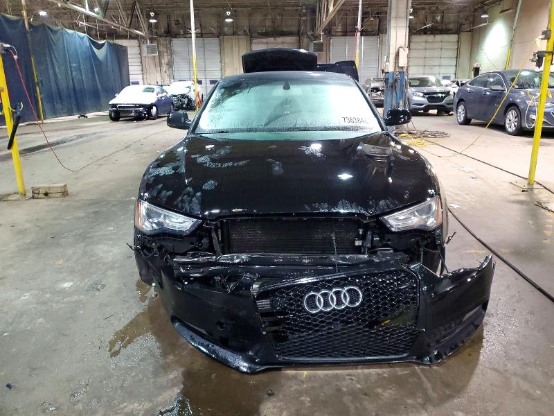 2014 Audi A5 VIN WAUCFAFR9EA011553 COPART salvage auction — FRONT END, Mi - Certificate Of Title, sold $900 on 2026-07-28 (photo 5)