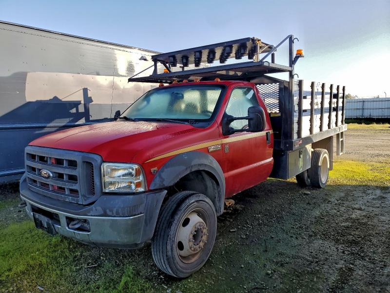 2005 Ford F-450 super duty VIN 1FDXF46Y45ED35690 COPART salvage auction — NORMAL WEAR, CA - DIS/DLR/EXP ONLY CLEAN TITLE, sold $450 on 2026-07-09 (photo 1)