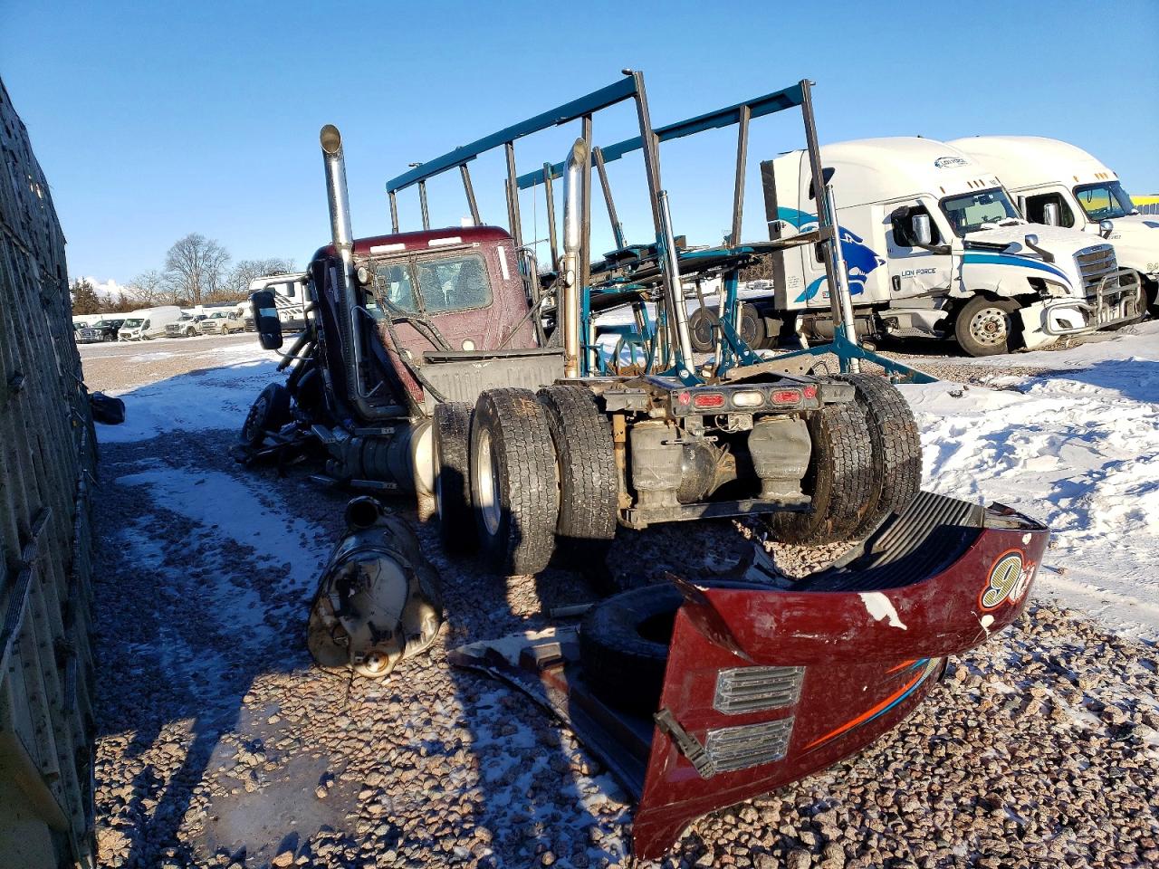 2022 Mack Anthem VIN 1M1AN4GY9NM026461 COPART salvage auction — Front End, MN - CERT OF TITLE-SALVAGE, sold $1,500 on 2026-04-30 (photo 3)