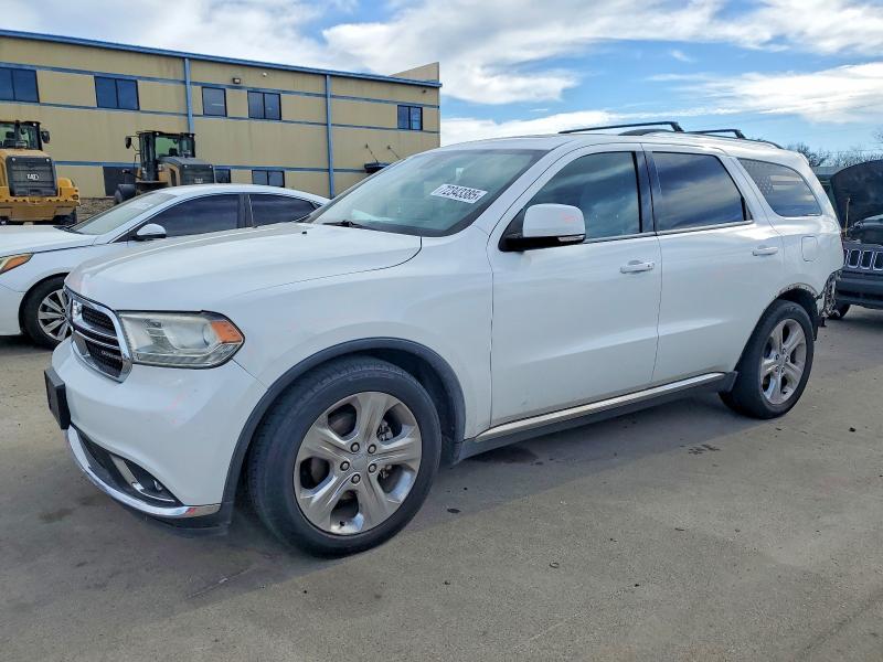 2014 Dodge Durango VIN 1C4RDHDG6EC313979 COPART salvage auction — REAR END, Tx - Salvage Vehicle Title, sold $750 on 2026-07-02 (photo 1)