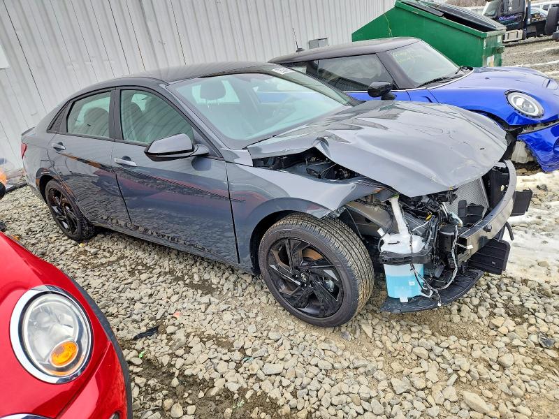 2026 Hyundai Elantra VIN KMHLM4DG8TU111128 COPART salvage auction — FRONT END, Nj - Cert Of Title-Salvage, sold $6,100 on 2026-07-29 (photo 4)