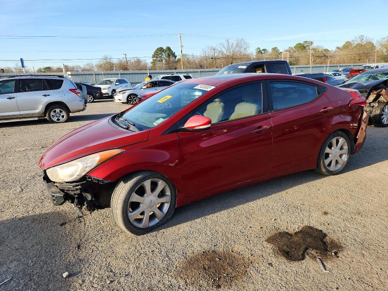 2011 Hyundai Elantra VIN KMHDH4AE5BU096551 — COPART salvage auction photo