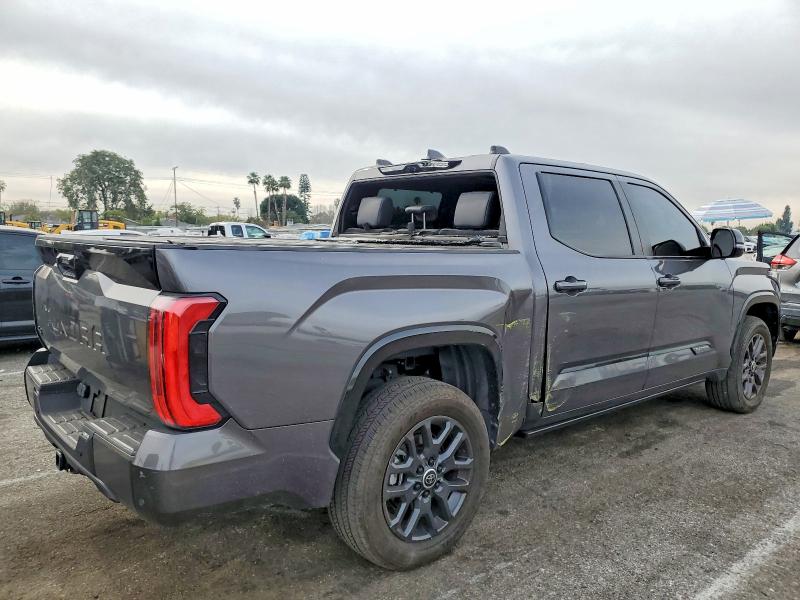 2024 Toyota Tundra VIN 5TFNC5DB2RX061957 COPART salvage auction — WATER/FLOOD, Ca - Salvage Certificate, sold $22,100 on 2026-07-31 (photo 3)