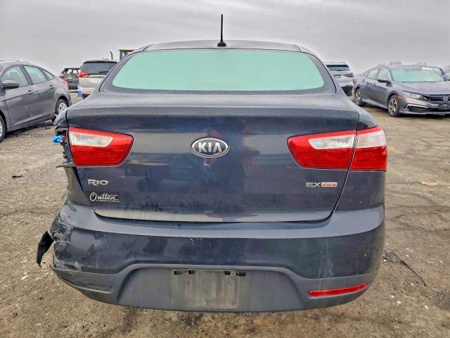 2014 Kia Rio VIN KNADN4A36E6368168 COPART salvage auction — REAR END, Salvage Title, sold $700 on 2026-07-17 (photo 6)