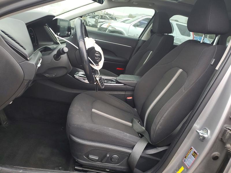 2021 Hyundai Sonata VIN KMHL14JA0MA160027 COPART salvage auction — FRONT END, Nv - Salvage Title, sold $3,550 on 2026-07-16 (photo 7)