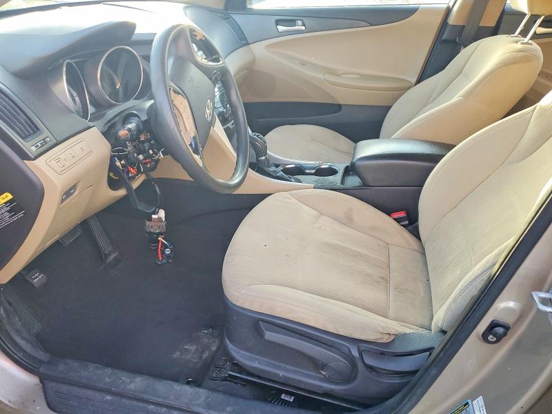 2012 Hyundai Sonata VIN 5NPEB4AC7CH321511 COPART salvage auction — FRONT END, Id - Salvage Certificate Of Title, sold $400 on 2026-07-20 (photo 7)